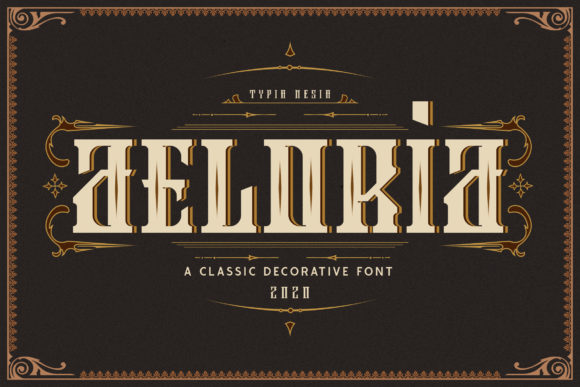 Aeloria Font: Chunky Display Typeface for Bold Campaigns