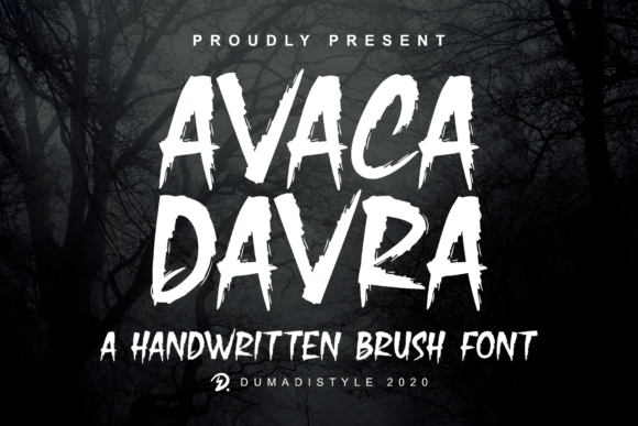 Avaka Davra: A Bold Display Font for Handmade Magic