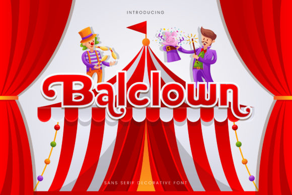 Balclown: A Bold Display Font That Makes Your Brand Instantly Memorable