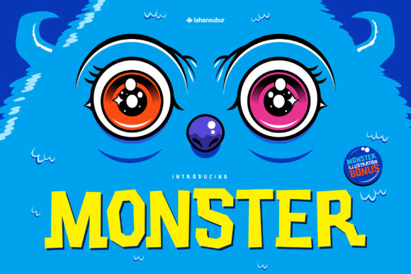 Blue Monster: A Joyful Display Font for Modern Web Design
