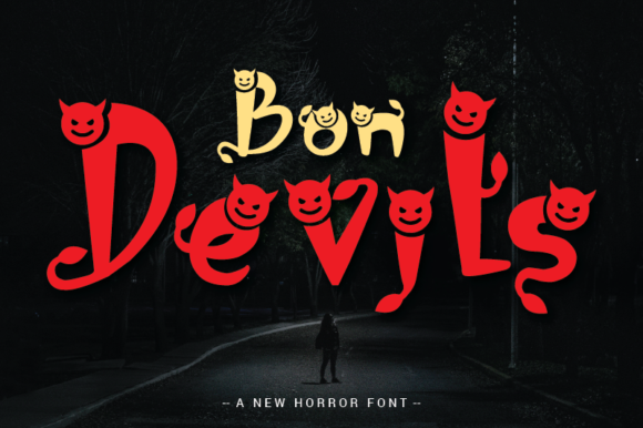 Bon Devils: A Standout Display Font for Halloween Campaigns