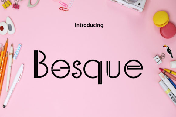 Bosque: A Minimalist Futuristic Font for Branding