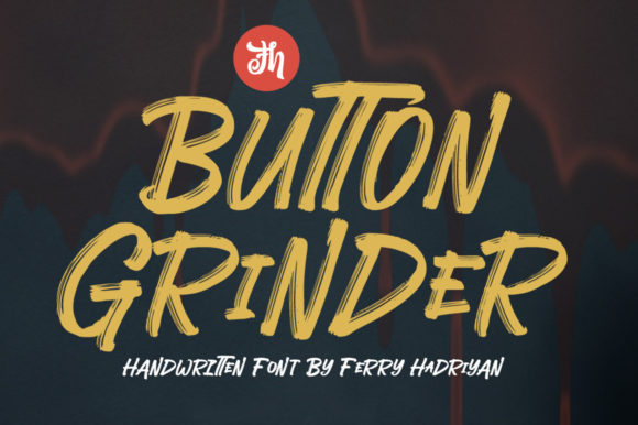 Button Grinder: A Display Typeface With Editorial Charm