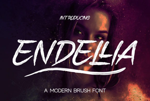 Endellia: A Brush Display Font for Editorial Layouts