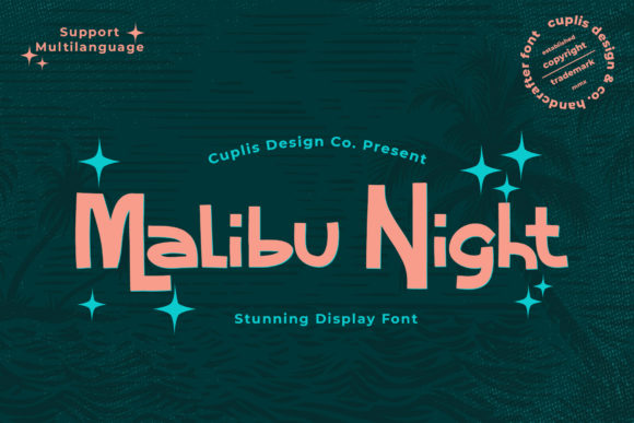 How Malibu Night Font Made My Brand Look Polished