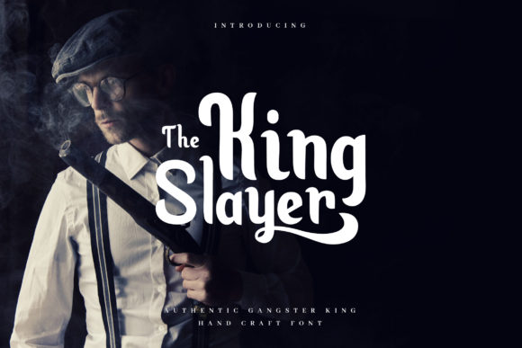 King Slayer: An Elegant Display Font for Modern Brands