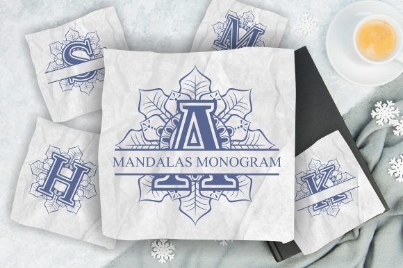 Mandalas Monogram: A Bold Display Typeface for Editorial Design