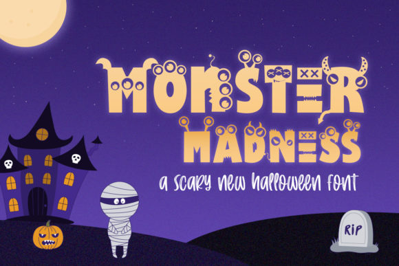 Monster Madness: A Display Font That Delivers Halloween Energy—Thoughtfully