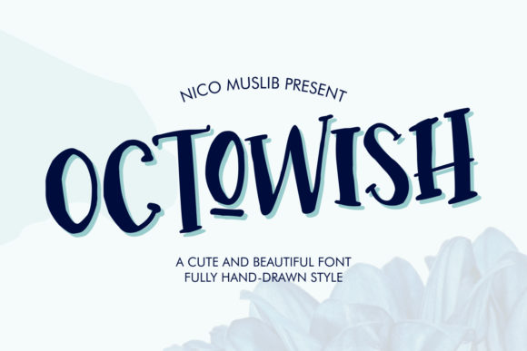 Octowish: A Quirky Display Font for Makers