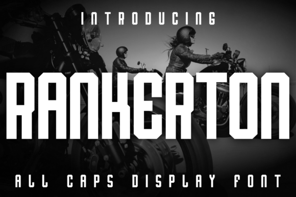 Rankerton: A Bold, Warm Display Font That Earns Its Space