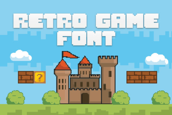 Retro Game: A Bold Display Font for Modern Publishing