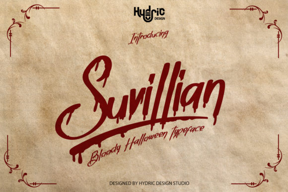 Suvillian: A Dramatic Display Font for Editorial Design