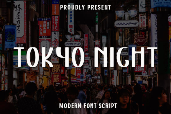 Tokyo Night: A Display Font That Fits Real Campaign Workflows